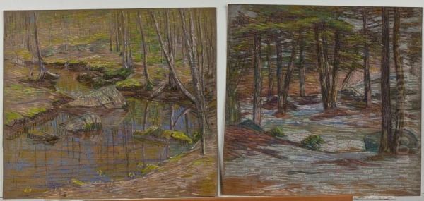 Two Landscapes Withtrees - view 1