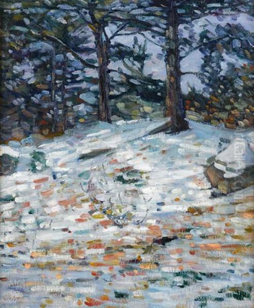 Winter Woods by Charles Salis Kaelin