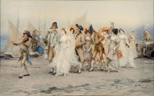 Le Mariage by Frederick Hendrik Kaemmerer
