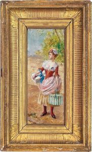 The New Hat by Frederick Hendrik Kaemmerer