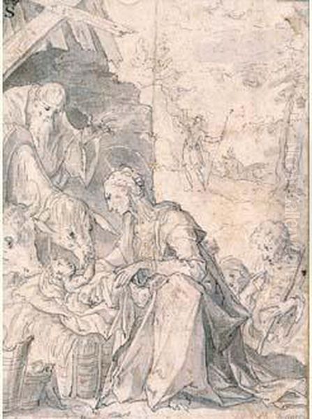 L'adoration Des Bergers - view 1