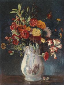 Bunchof Flowers by Max Kahrer
