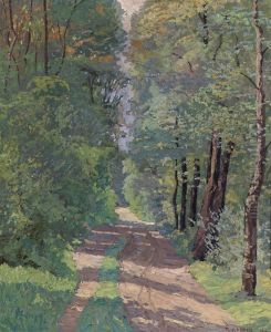 "street In The Klosterneuburg..." by Max Kahrer