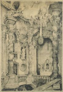 Johann-nepomuk-kirche In Munchen by Anton Kaiser