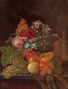 Blumen- Und Obststillleben by Georg Kaiser