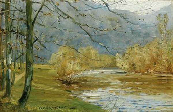 Flusslandschaft - view 1
