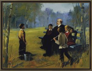 Lenin With Children
