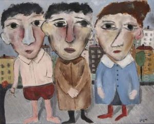 Personnages by Tsuji Kako