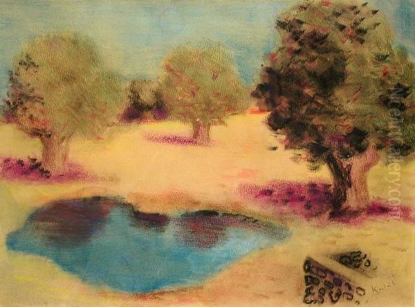 Landscape With Trees - view 1