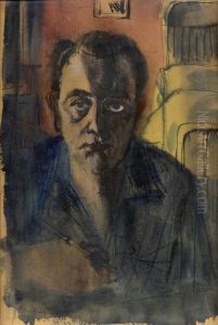 Portret Fr. Foltyna by Frantisek Kalab