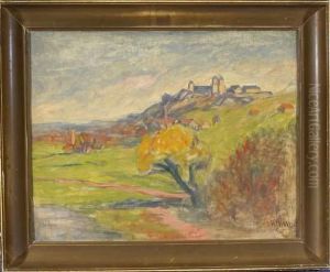 Ansicht Von Wurzburg Mit Der Marienburg by Wilhelm Kalb