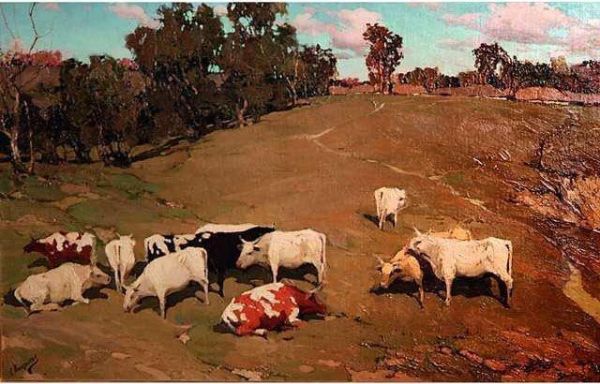 Vaches Au Paturage - view 1
