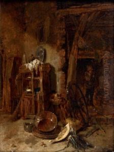 Interieur De Cuisine by Willem Kalf