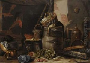 Interieur De Cuisine by Willem Kalf