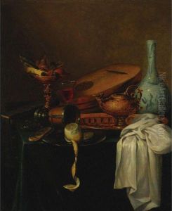 Still Life With Lemon by Willem Kalf