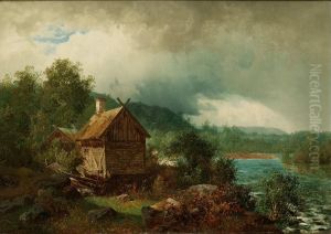 Landskap Med Bod by Anders Kallenberg