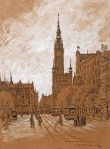 "danziglangemarkt Und Rathaus"
