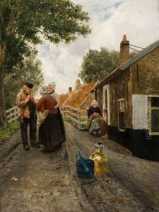 Der Raucher by Friedrich Kallmorgen