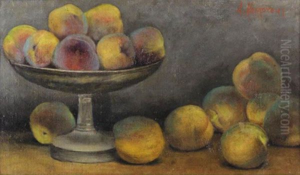 Still Life With Peaches - view 1