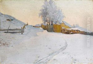 "footsteps In The Snow" by Naci Kalmukoglu