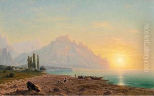 A View Of Kara Bay At Sunset