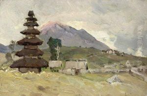 Pagoda In The Mountains