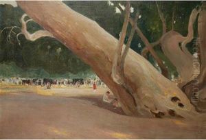 In The Shade Of Giants, California by Ivan Leonidovich Kalmykov