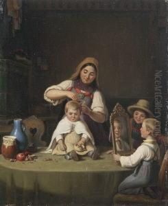 Der Haarschnitt. by Kaspar Kaltenmoser