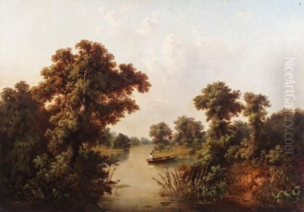Landscape With Lake - view 1