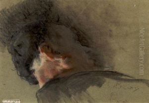 Head Of Man by Cyprian Kamil Norwid