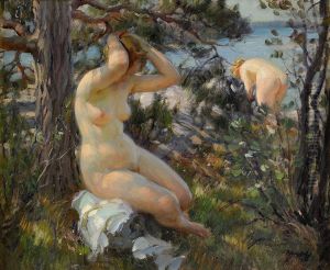 Eftermiddagsdopp by Ivar Kamke