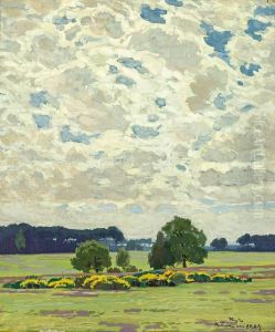 Landschaft Bei Zehlendorf by Robert Kammerer