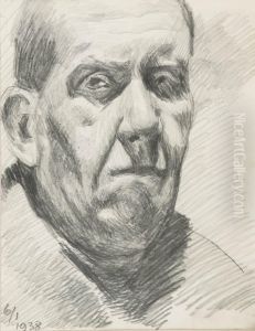 Autoportret by Stanislaw Kamocki