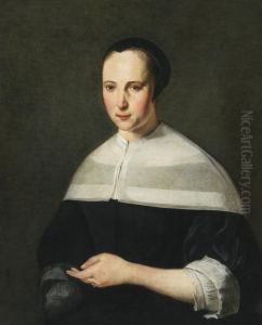 Portrait Of A Lady by Godaert Kamper