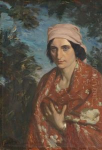 Frau Mit Turban