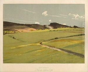 Auf Der Hohen Eifel. by Gustav Kampmann