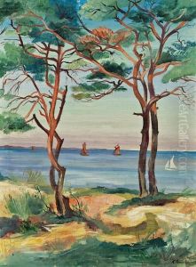 Dunenlandschaft by Heinrich Kamps