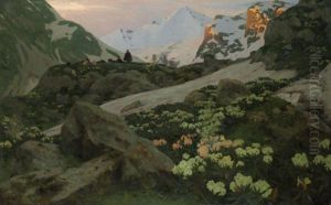 Mountain View by Ivanovich Anton Kandaurow