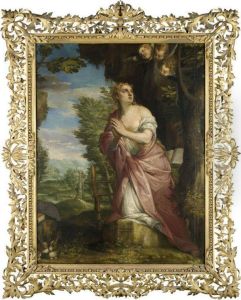 Penitent Magdalene In A Landscape