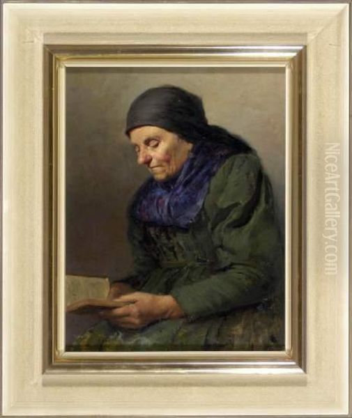 Lesende Bauerin - view 1