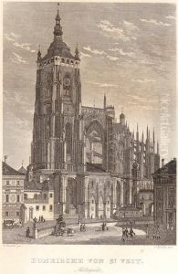 Domkirche Von St. Veit by Wilhelm Kandler