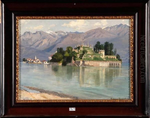 Paysage Montagneux Au Lac - view 1