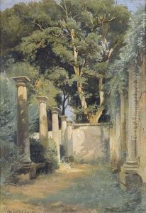 Villa Lante by Edmund Friedrich Kanoldt