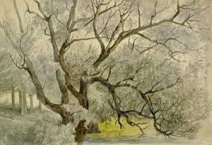 Im Park Von Schlos Wil by Edmund Friedrich Kanoldt