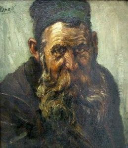 Portrait Of An Old Man With A Beard by Paul Kapell