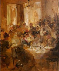 Scene D Interieur by Paul Kapell