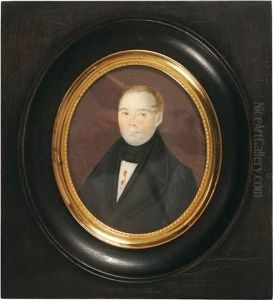 Portrait De Pierre Chappuis by Joseph Damien Kappeler