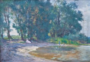 Ein Sommertag Am See by Albert Kappis