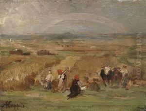 Hay Harvest. by Albert Kappis