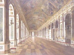 The Hall Of Mirrors, Palace Of Versailles by Karl Karger